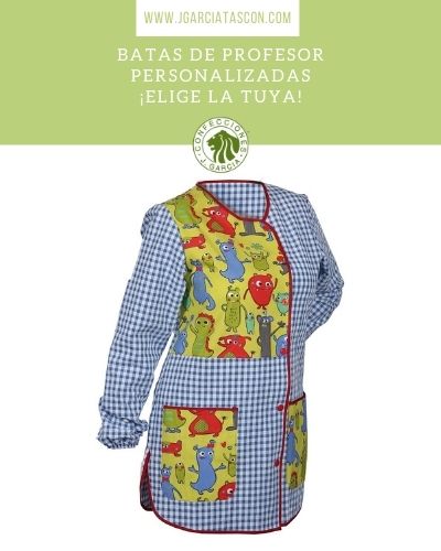 bata de profesor para el cole