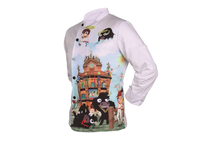 chaqueta de cocina limpia