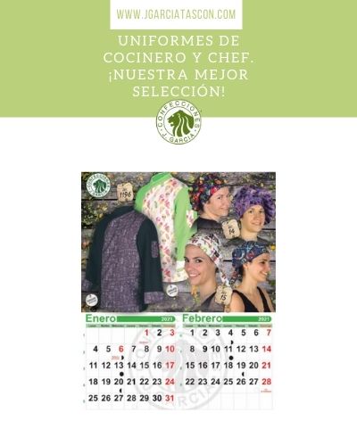uniformes de cocina