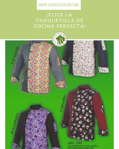 cómo elegir chaqueta de cocina