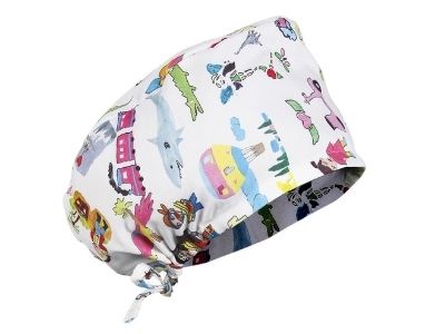 gorro cirujano estampado